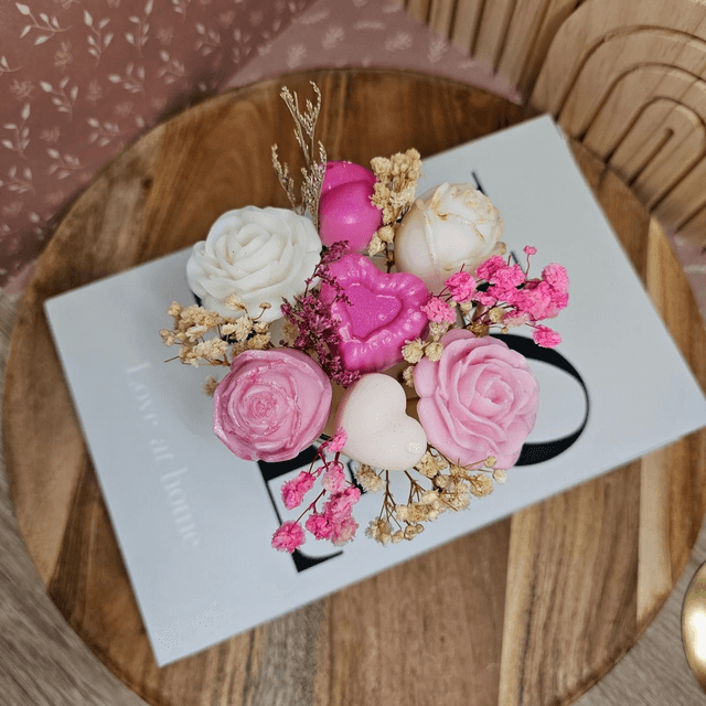 Bougie Bouquet de Fleurs 