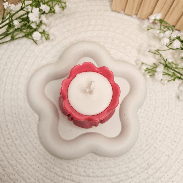 Bougie moulée Tulipe 🌷 